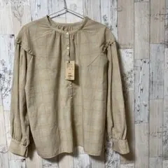 ニコアンド☆長袖ブラウス☆ベージュ☆新品　春