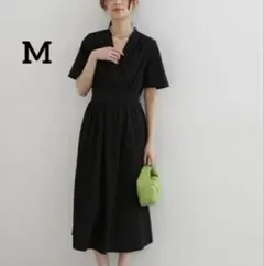 【新品】NATURAL BEAUTY BASIC カシュクールシャツワンピースのサムネイル