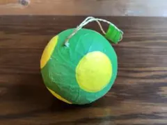 クリスマスツリーの飾り　オーナメント　球形水玉その2 ヨーロッパで購入