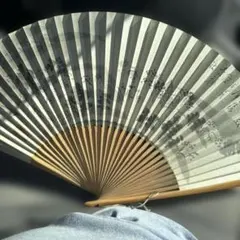 扇子 山水画 和装小物