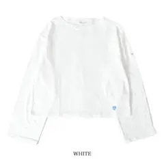 ORCIVAL オーシバル ボートネック　クロップド ワイド ロンT