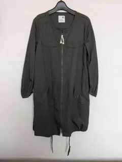 earthmusic＆ecology　カーキ春コート