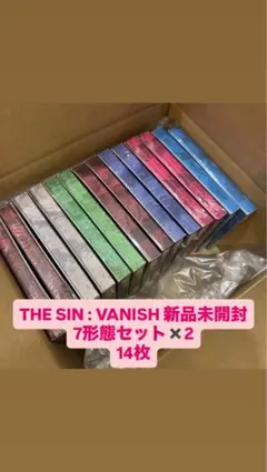 enhypen THE SIN : VANISH 7形態セット14枚　新品未開封