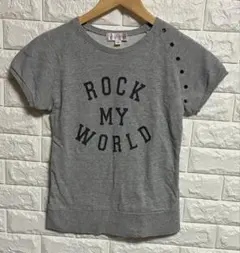 ジルスチュアート JILLSTUART 半袖Tシャツ グレー S