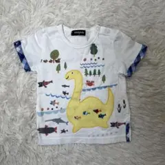 【kladskap x colobockleコラボ】90 恐竜 Tシャツシミあり