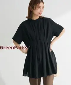 GreenParks《WEB限定》ウエストタックシャツチュニックⅢのサムネイル