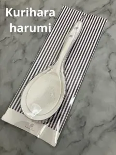 新品　未開封　Kurihara harumi 深型　しゃもじ ホワイト　2Pのサムネイル