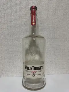 WILD TURKEY ワイルドターキー 陶器 ボトル 空 1279g - メルカリ