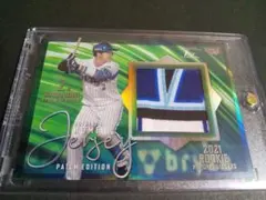 BBM 2022 1st 牧秀悟選手　パッチジャージカード