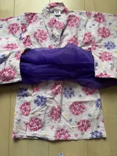 甚平 浴衣ドレス 100