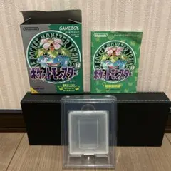 ポケットモンスター 緑版 ソフト無し　空箱のみ　説明書付きGame Boy