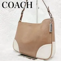 OLD COACH one shoulder leathe vintage