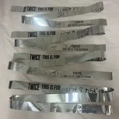TWICE 東京ドーム 銀テ 4枚セット