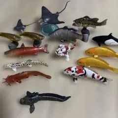 チョコエッグ　魚類など水中生物シリーズ　まとめ売り