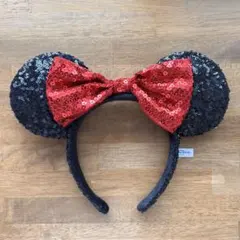 ミニーマウス カチューシャ スパンコール
