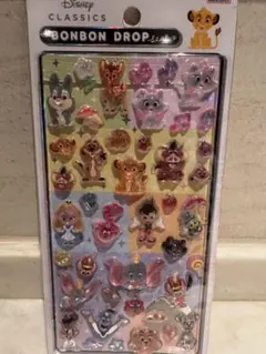 正規品ディズニー　クラシック　ボンボンドロップシール