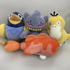 ポケモン 4体セット ジュペッタ シャリタツ コダック カイデン