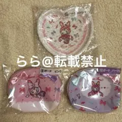 メゾピアノ くじ ポーチ ピンク パープル ハート形トレイ