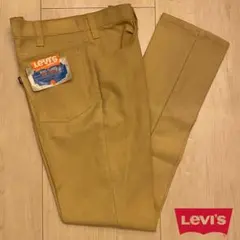 【vintage】Levi's STA-PREST スタプレ マスタード M相当