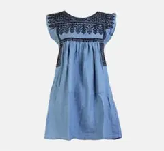 早い者勝ち! ジェシカ・アルバ着用デザイン⭐︎デニムワンピース ミニワンピース