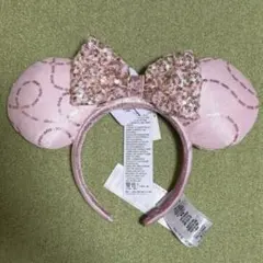 ミニー　カチューシャ　スパンコール　フロリダディズニー