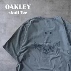 希少 00s OAKLEY skull Tee y2k スカル オークリーのサムネイル