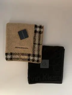 BURBERRY & CK ハンカチセット