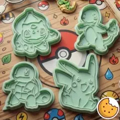ポケモン かんとう地方 クッキー型 4点セットのサムネイル