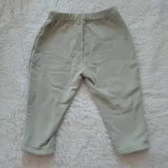 90cm グリーン系 綿100% 起毛なし　パンツ（国産、PUPO）