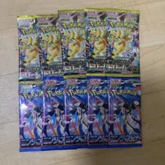 ポケモンカードMEGAドリームex5パック&ニンジャスピナー5パック