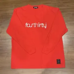 fourthirty 長袖 レッド