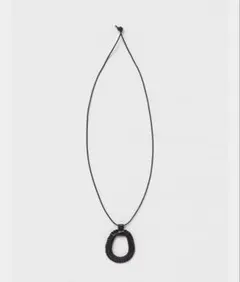 HENDER SCHEME "BRAID PENDANT L" ブラックのサムネイル