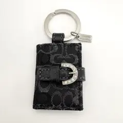 未使用美品コーチCOACH レザー キーリング付き写真入れ手帳型本物 2025年最新】コーチ キーホルダー 手帳の人気アイテム - メルカリ