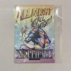 僕のヒーローアカデミア 複製サイン入り オールマイトカード - メルカリ