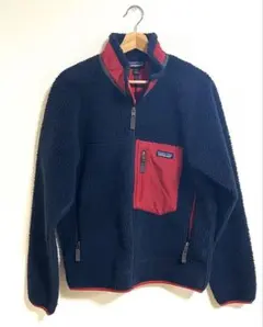 Patagonia パタゴニア レトロX ネイビー×レッド Mサイズ