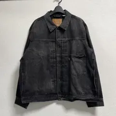 Levi’s Premium 別注 Type1 ノーカラー ブラック　XXL Levi's Premium 別注 Type1 ノーカラー ブラック XXL - メルカリ