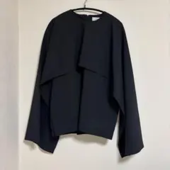 美品　HYKE スリットジップ　デザイントップス　ブラウスカットソー　日本製 美品 HYKE スリットジップ デザイントップス ブラウスカットソー
