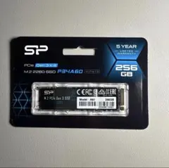 m.2 2280 sp pcle gen 3 ssd P34A60 256gbのサムネイル