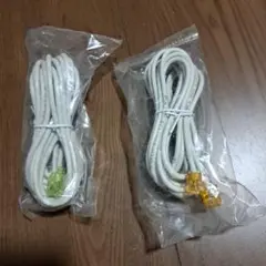 ホワイト LANケーブル 2本セット