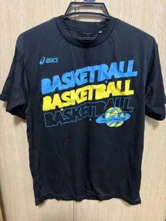 asics バスケットボール Tシャツ 黒