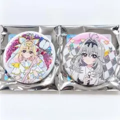 名探偵プリキュア ブルジュラ ホログラム 缶バッジ キュア アルカナ セット