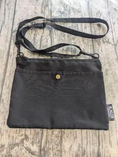 KALDI COFFEE FARM ブラック サコッシュ