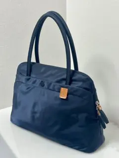 美品 russet ラシット ターンロック バイカラー A4 トートバッグ 