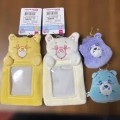 Care Bears ケアベア カードケースキーホルダー　マスコットキーホルダー