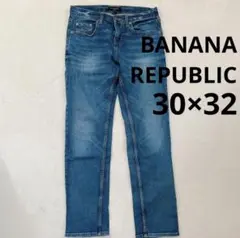 BANANA REPUBLICアスレチックトラベルジーンズ メンズ　30X32のサムネイル