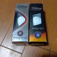 Titleist PRO V1 & PRO V1x ゴルフボール 2箱セットのサムネイル