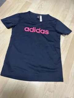 adidas Tシャツ ネイビー　スポーツ　Ｍ－Ｌサイズ