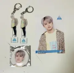 INI 日プ 松田迅 アクキー 缶バッジ 生写真