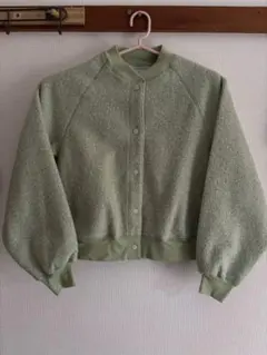 値下げ　niko and... ライトグリーンジャケット