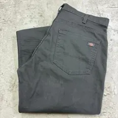 ふ*み様 Dickies　FLEX　レギュラーフィット　ワークパンツ　グレー　古のサムネイル